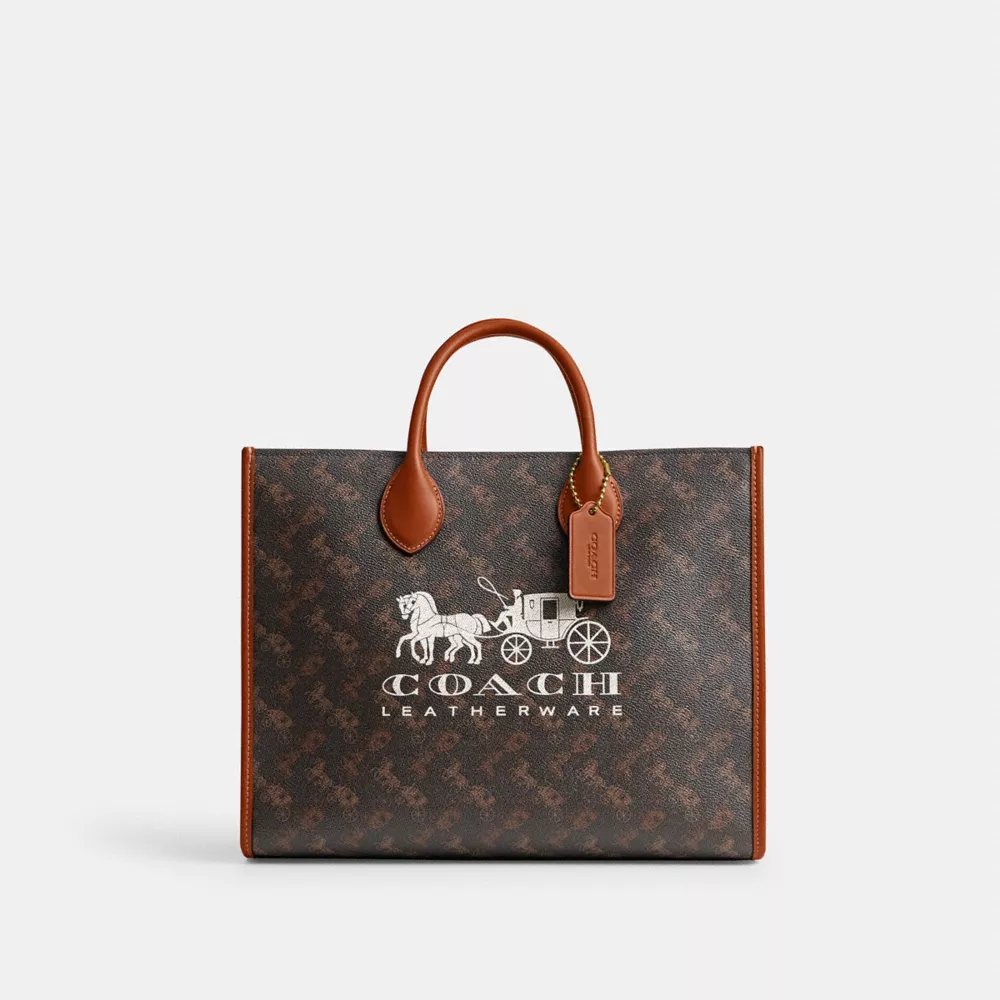 ACE TOTE 35 WITH HORSE AND CARRIAGE PRINT