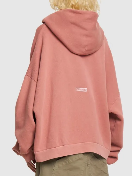 Acne Studios   Fester vintage cotton jersey hoodie 