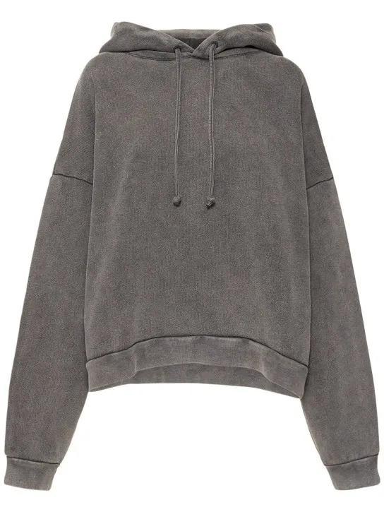 Acne Studios   Fester vintage cotton jersey hoodie 