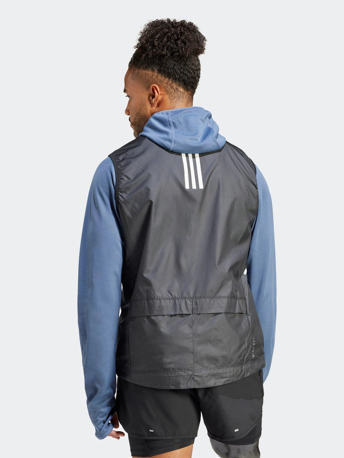 adidas Mens Running Own The Run Vest - Black