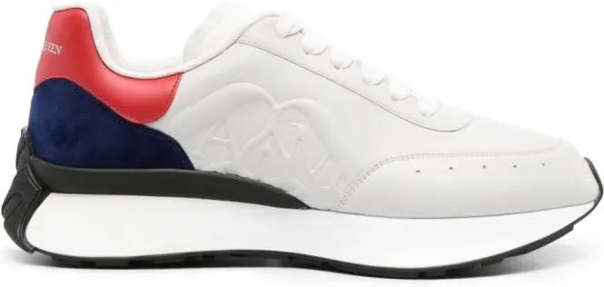 Alexander McQueen Sprint Runner leather sneakers White