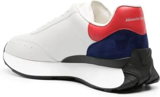 Alexander McQueen Sprint Runner leather sneakers White