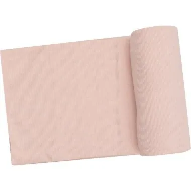 Angel Dear Ribbed Pale Blush Swaddle Blanket, Pink