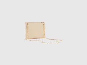 Bag with shoulder strap - Gold | Benetton