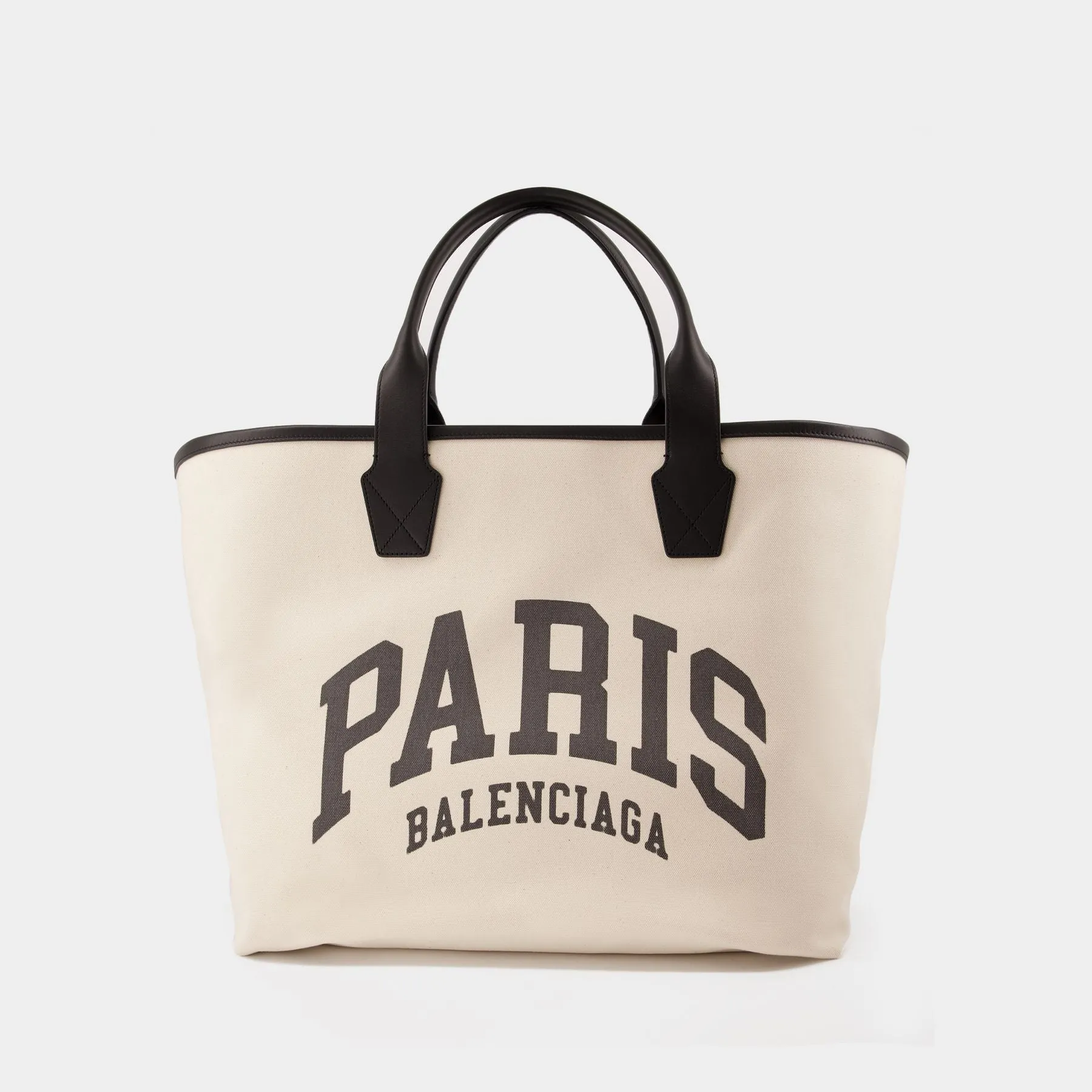 Balenciaga  Jumbo Paris Cities Tote  Large  in Organic Cotton