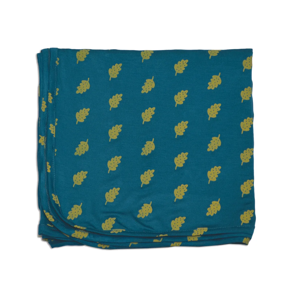 Bamboo Swaddle Blanket (Dotty Leaf Print)