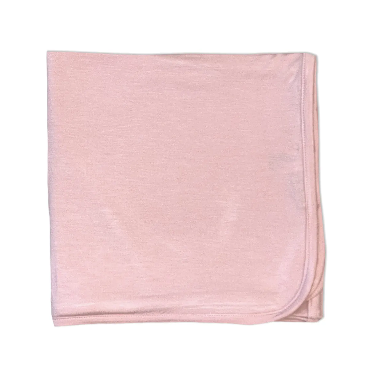 Bamboo Swaddle Blanket (Teatime Pink)