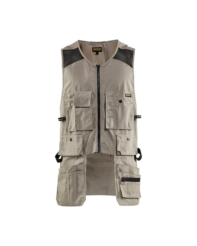 Blaklader Ripstop Kangaroo Mesh Vest w/ Cargo Pockets 311513302700