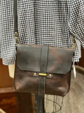 Britt Shoulder Bag - Dark Brown