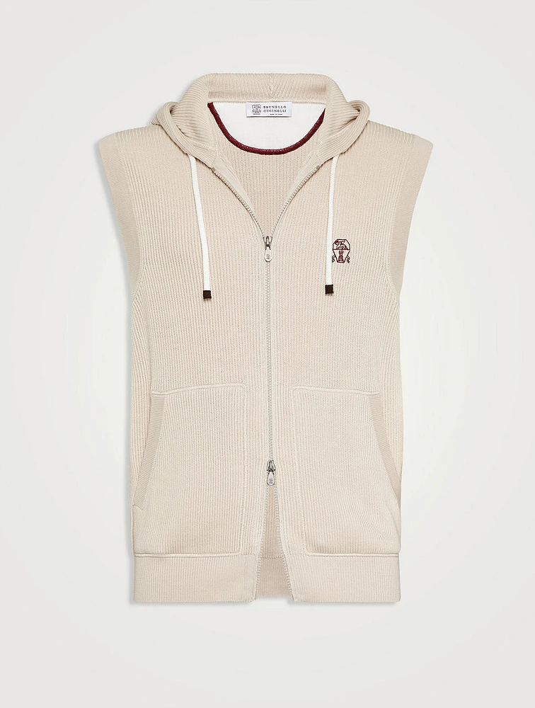 BRUNELLO CUCINELLI Cotton Knit Vest