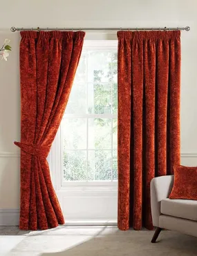 Camden Heavyweight Total Blackout Lined Chenille Curtains