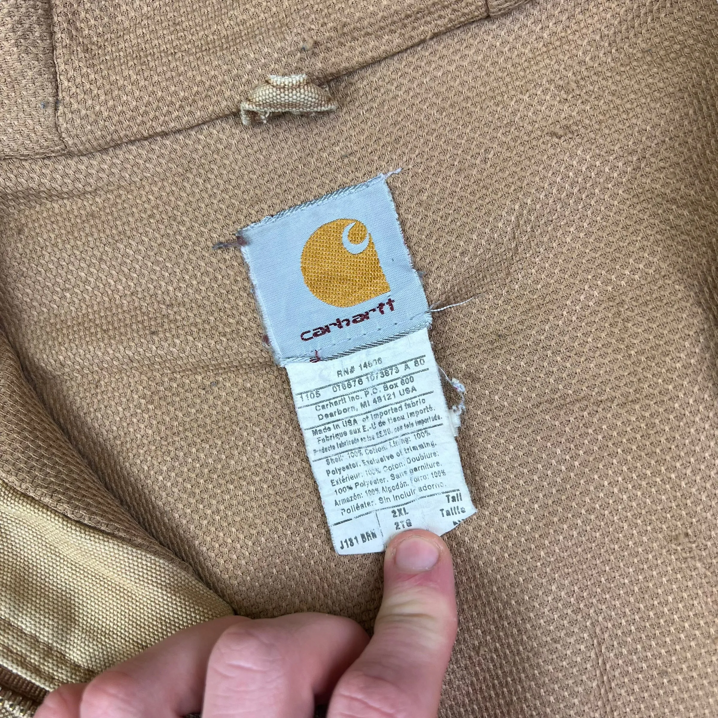 Carhartt Beige Active Jacket