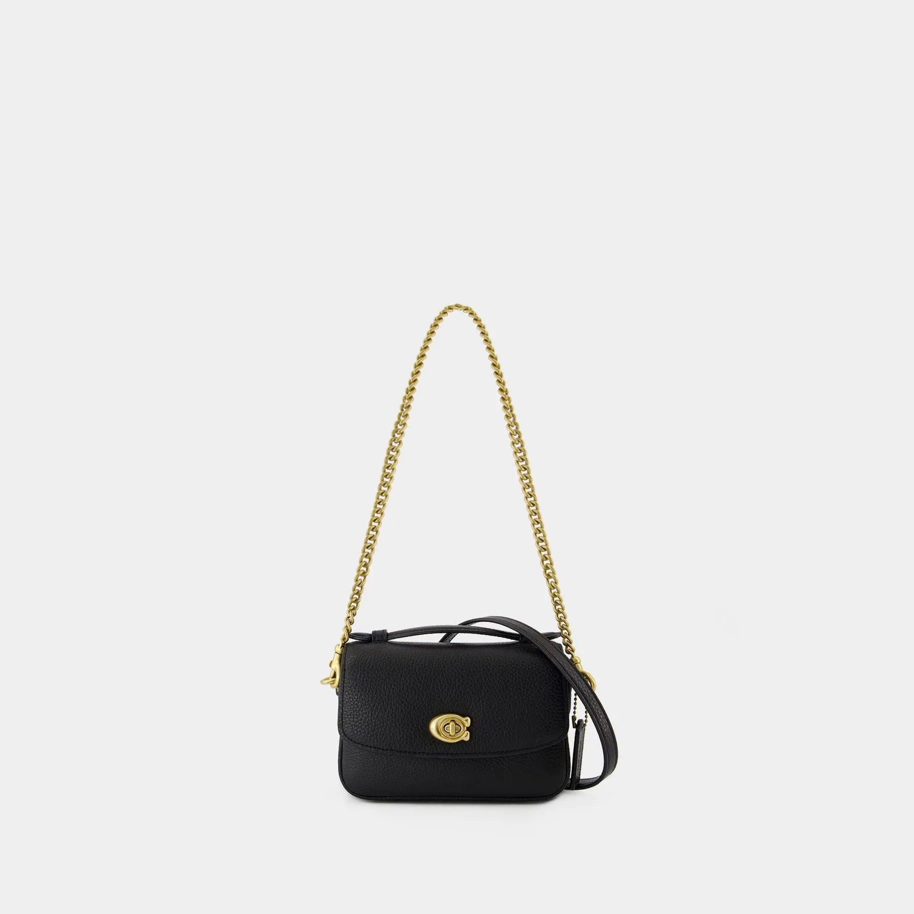 Cassie 17 Crossbody - Coach - Leather - Black