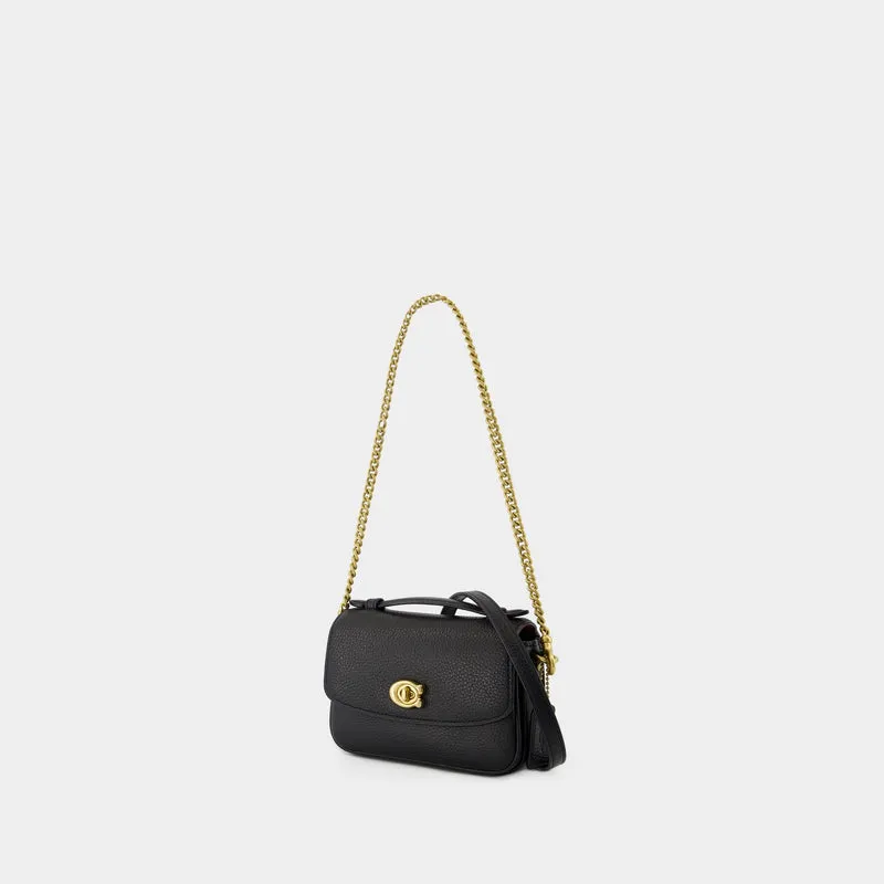 Cassie 17 Crossbody - Coach - Leather - Black