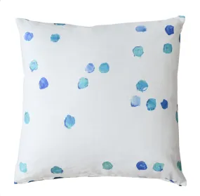 Dominoes Cornflower Blue Pillow