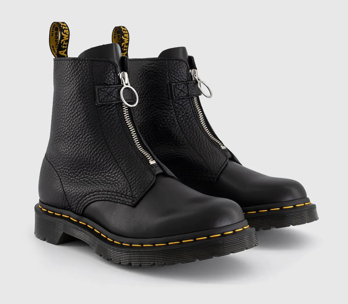 Dr. Martens 1460 Front Zip Boots Black