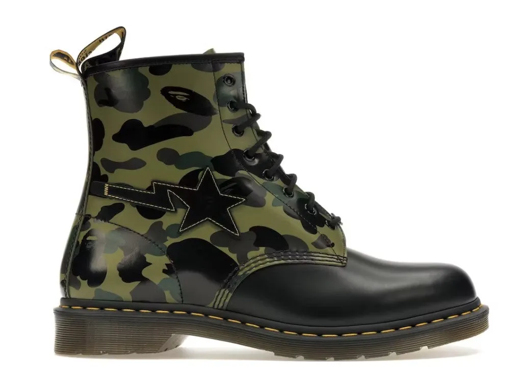 Dr. Martens 1460 Zip A Bathing Ape (WORN)