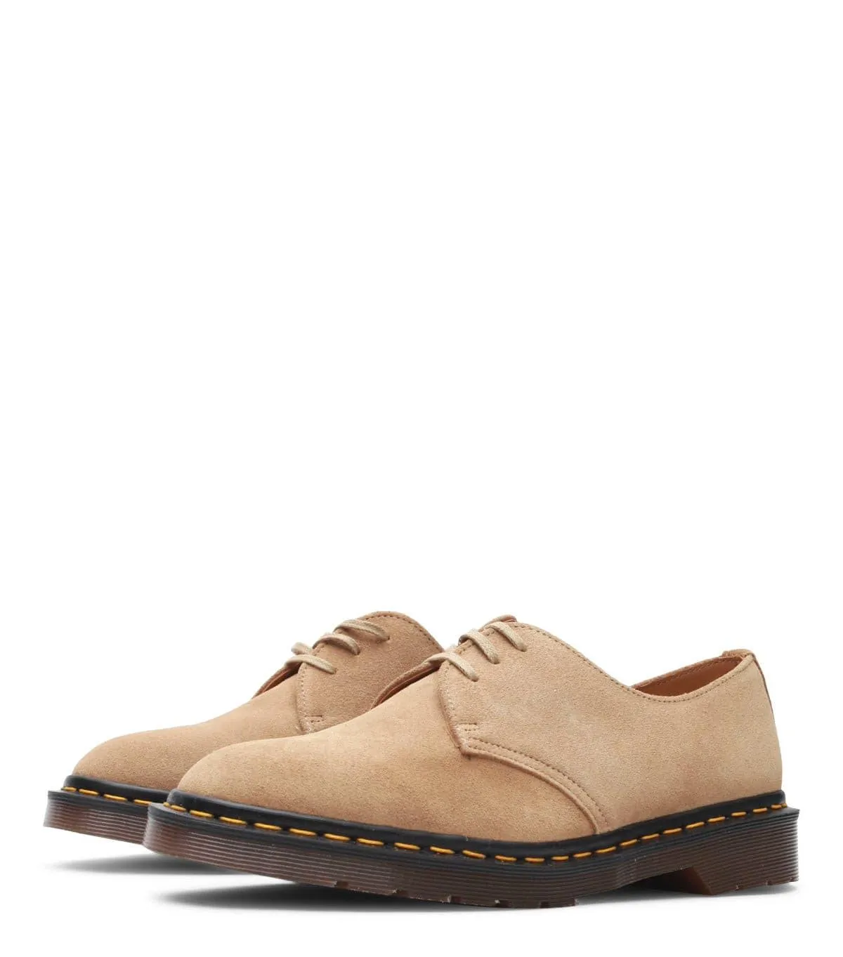 Dr. Martens 1461 Made in England Buck Suede Oxford Almond