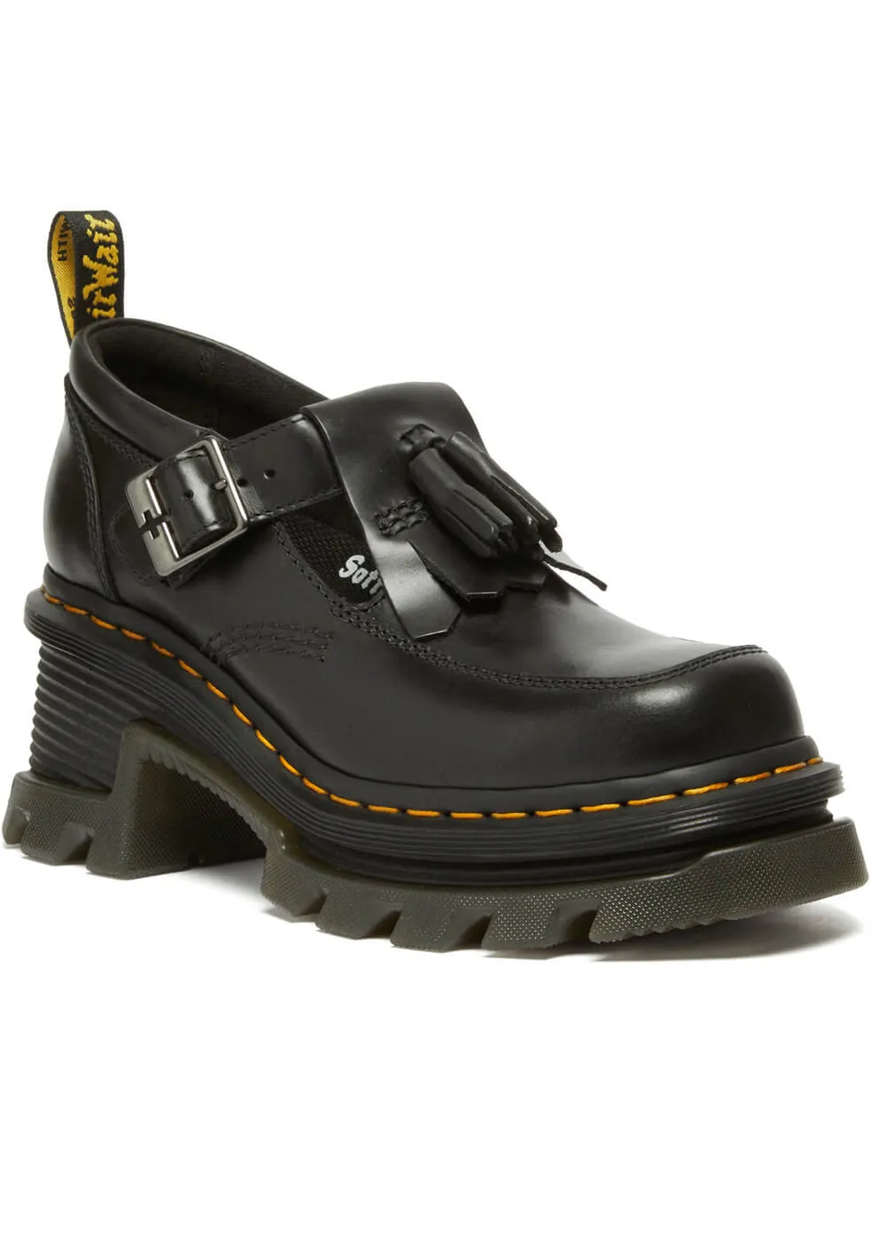 Dr. Martens Corran Atlas Leather Mary Jane Pumps Black