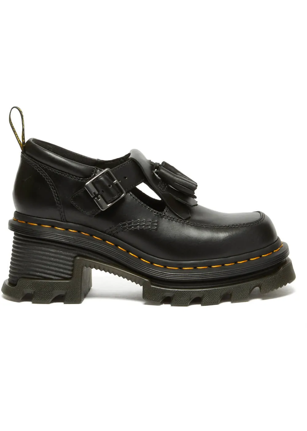 Dr. Martens Corran Atlas Leather Mary Jane Pumps Black