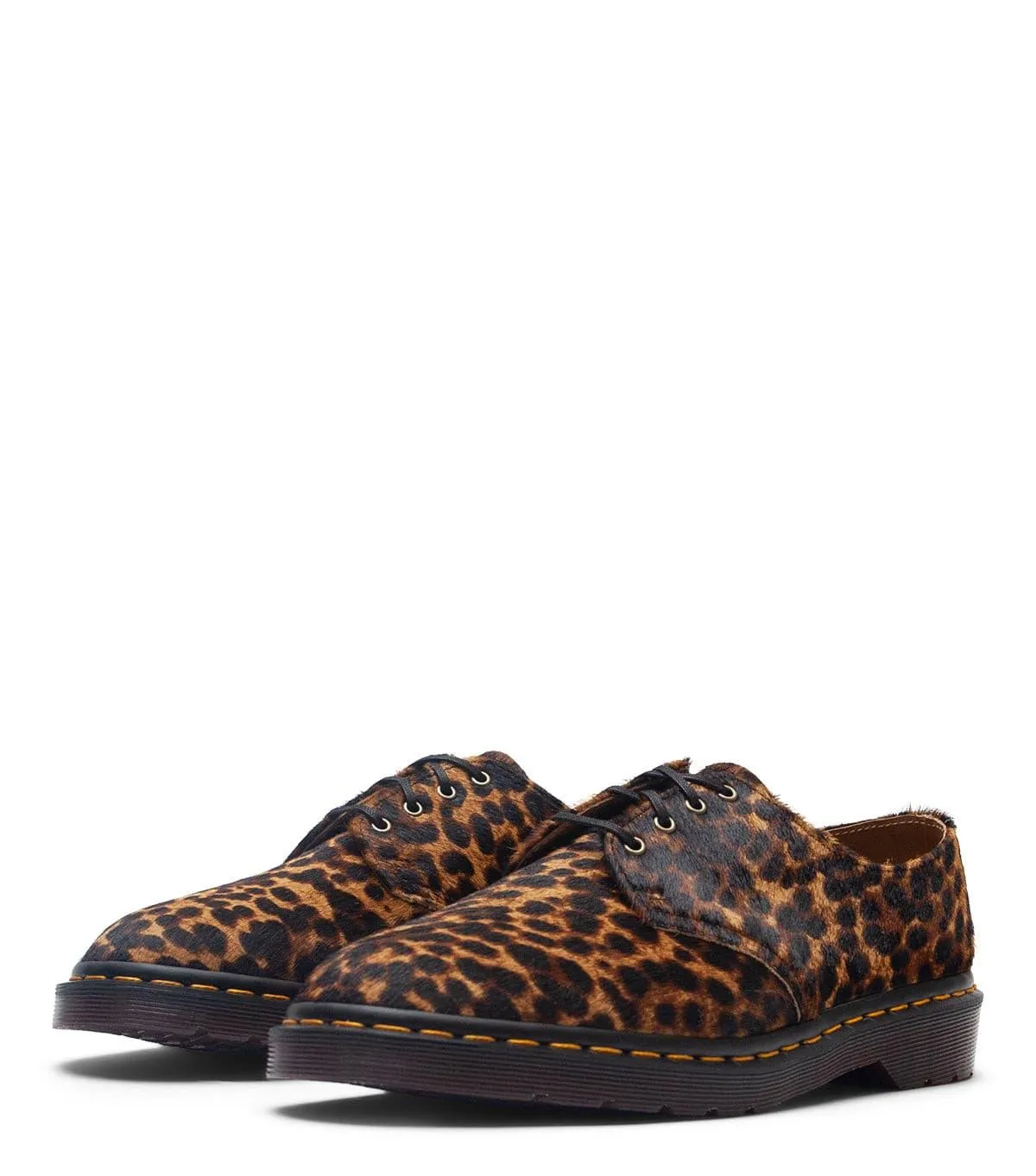 Dr. Martens Smiths Hair On Leopard Dress Shoe Multi