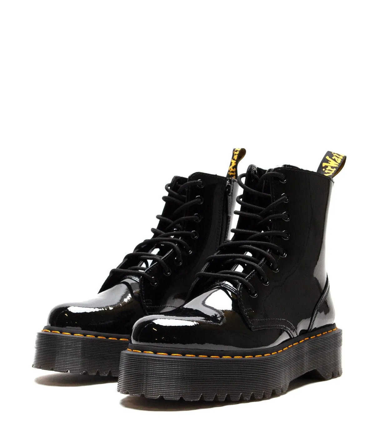 Dr. Martens Women's Jadon Hi Boot Black Patent