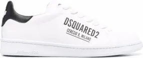 DSQUARED2 logo-print low-top sneakers White