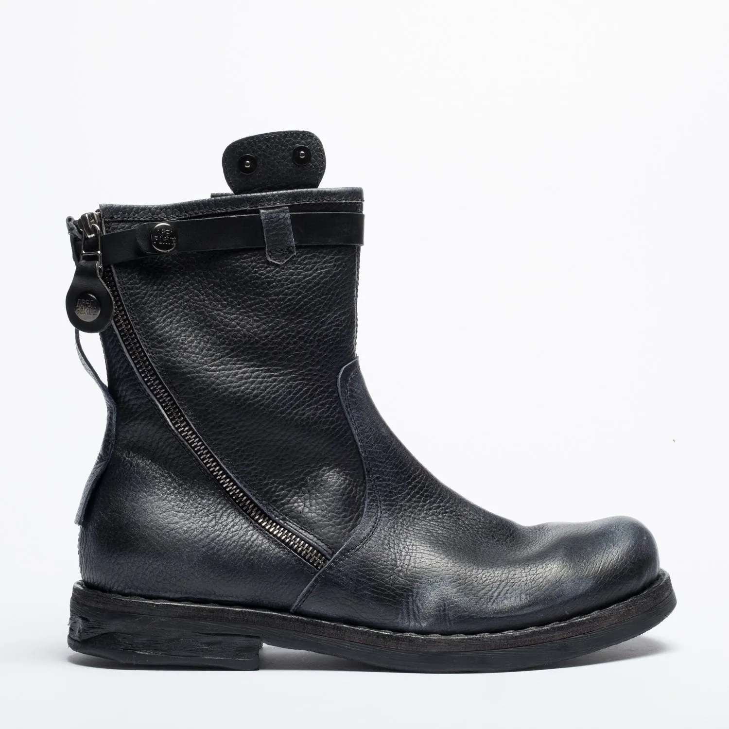 Farral black aviator boot