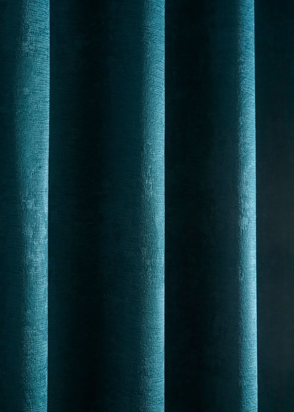 Fusion Strata Dim out Woven Green Eyelet Curtains