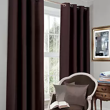 Gaveno Cavailia Pair of Blackout Eyelet Curtains | Kaleidoscope