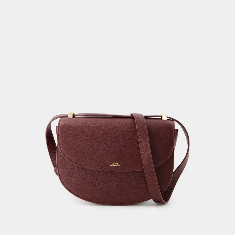 Geneve Crossbody - A.P.C. - Leather - Red Vino