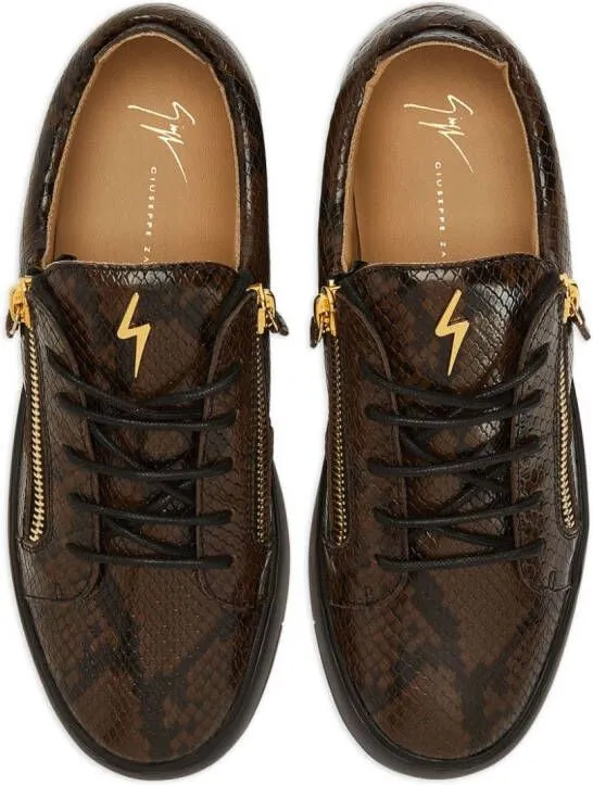 Giuseppe Zanotti Frankie low-top sneakers Brown