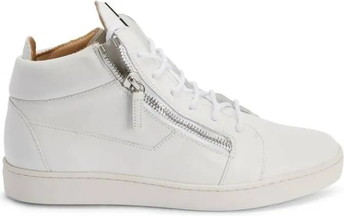 Giuseppe Zanotti Kriss logo-plaque sneakers White