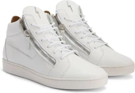 Giuseppe Zanotti Kriss logo-plaque sneakers White