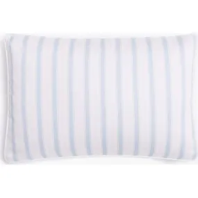 Gooselings Seaside Vertical Stripes Toddler Pillow, Ocean