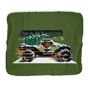 Halo 'Happy Halodays' Warthog Sherpa Blanket