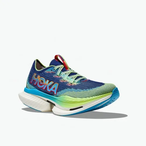 Hoka Cielo X1   A propulsive ride for pure speed.   When it came to creating the new Cielo X1, we kept our foot on the gas pedal