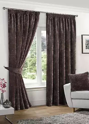 Home Curtains Camden Chenille Filled 43x43cm Cushion | Kaleidoscope