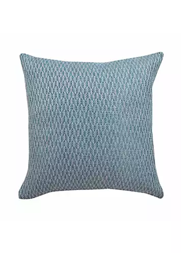 Home Curtains Woolacombe Herringbone Tweed Filled Cushion | Kaleidoscope