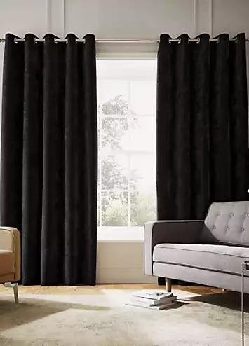 Hyperion Selene Luxury Chenille Thermal Curtains | Kaleidoscope