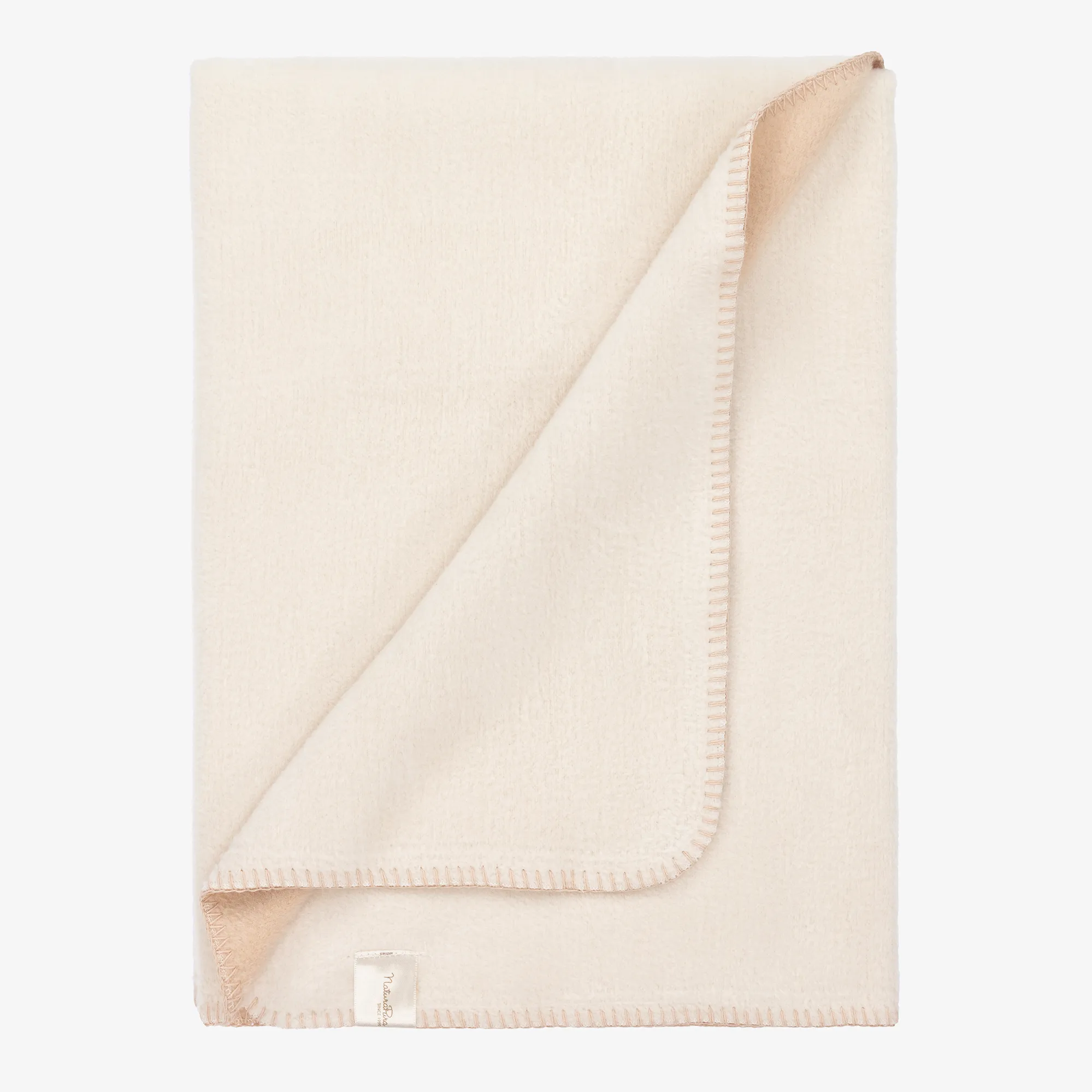 Ivory Organic Cotton Blanket (100cm)