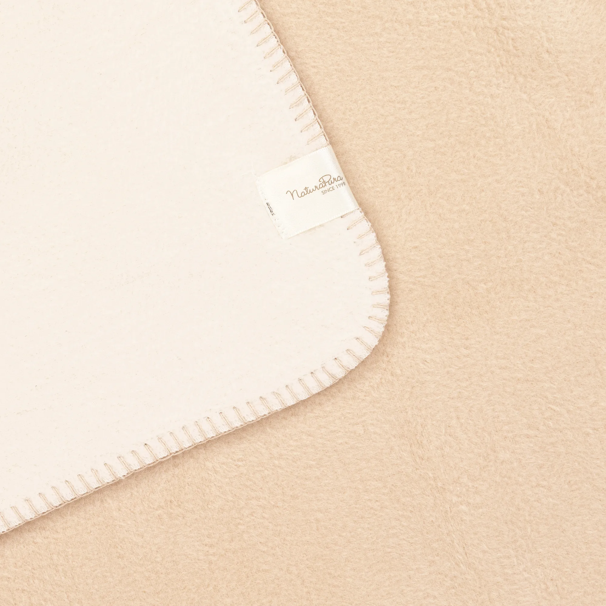 Ivory Organic Cotton Blanket (100cm)