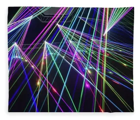 Laser Light Abstract - Blanket