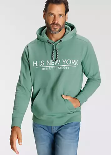 Logo Print Hoodie by H.I.S | Look Again