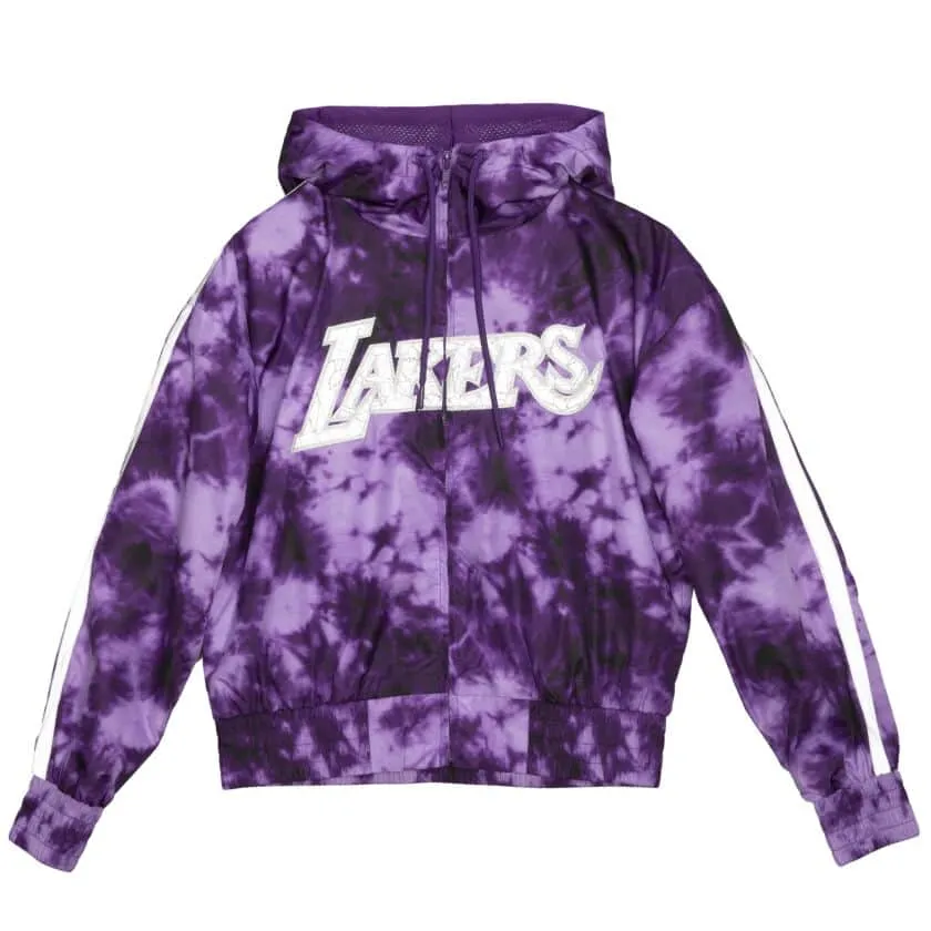 Los Angeles Lakers Women's Galaxy Windbreaker