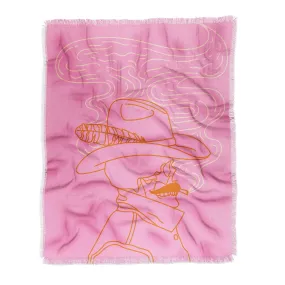 Love Or Die Tryin Pink Throw Blanket (DS) DD