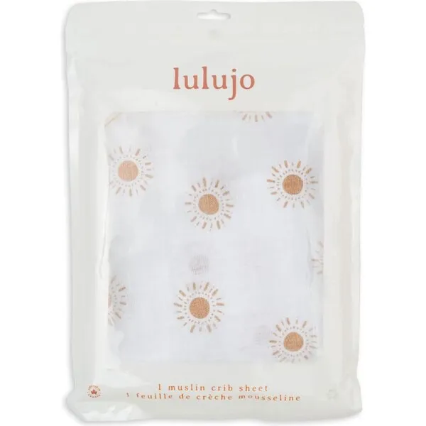 Lulujo Crib Sheet, Suns