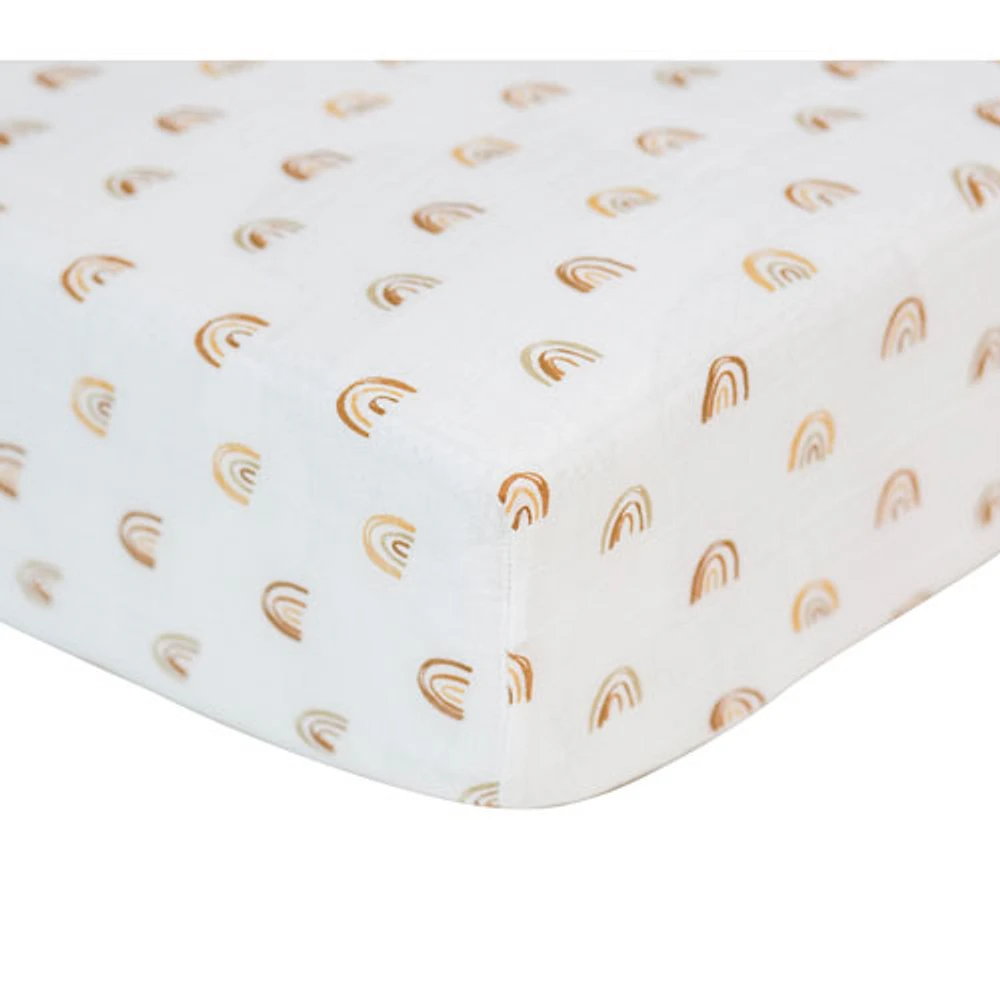 LULUJO Lulujo Boho Fitted Sheet - Crib