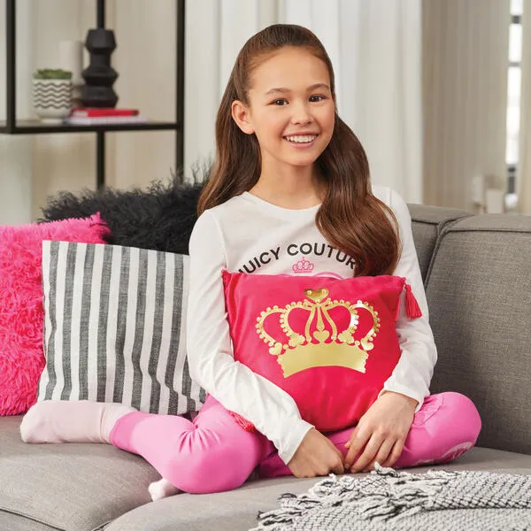 Make It Real Juicy Couture: DIY Lux Pillow - Create Your Own Signature Pillow with Gems