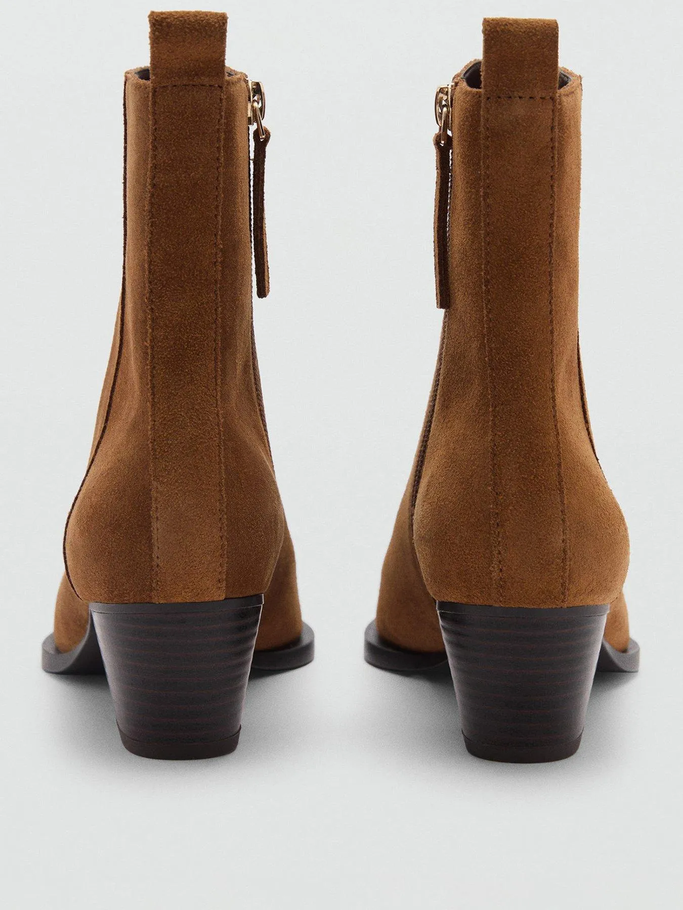 Mango Heeled Western Boot